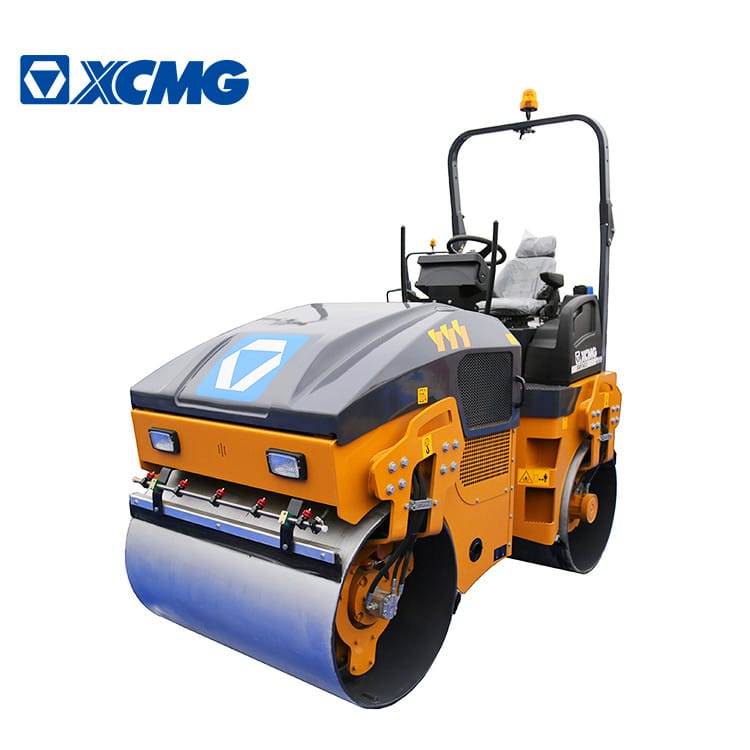 XCMG official 4 ton light vibratory roller XMR403 China new mini road roller compactor machine price